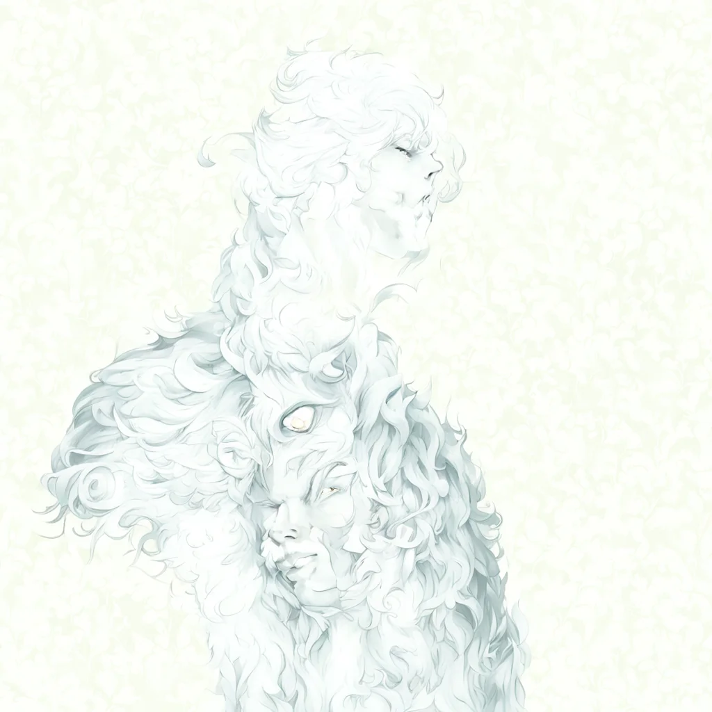 aimale elf line art