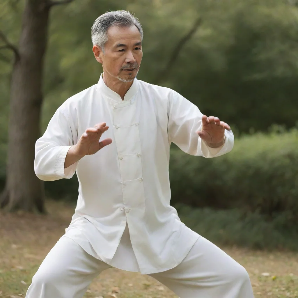 aiman doin tai chi exercises