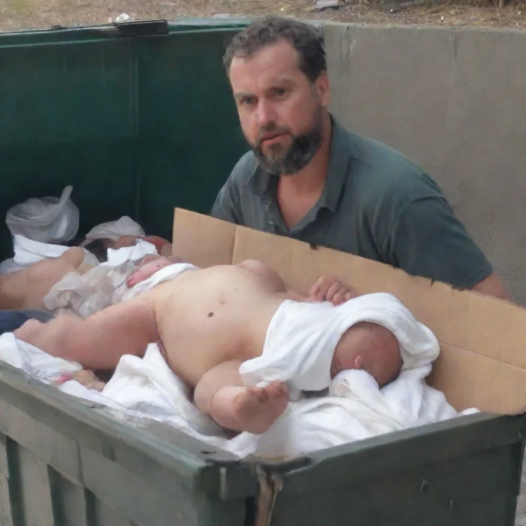aiman throwing newborn babies in the dumpster
