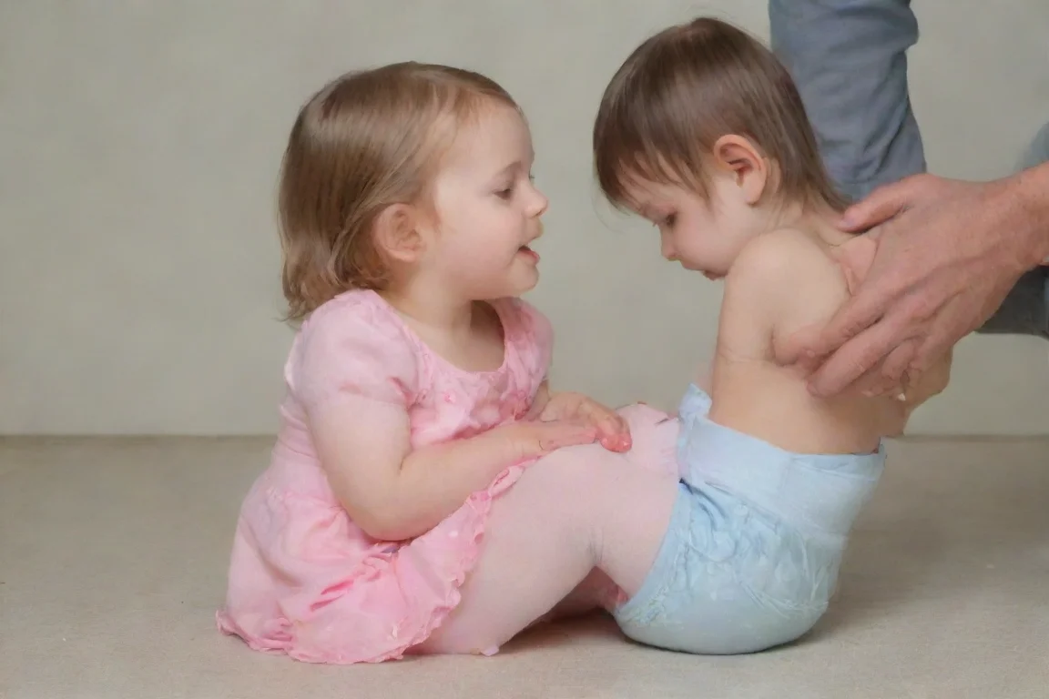 aiman touches a little girl between the legs  landscape