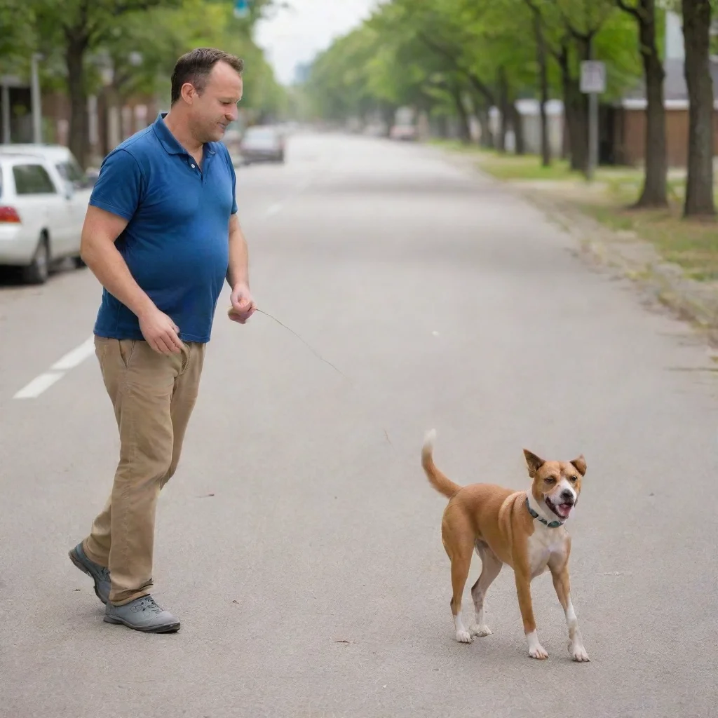 aiman walking a newborn baby like a dog