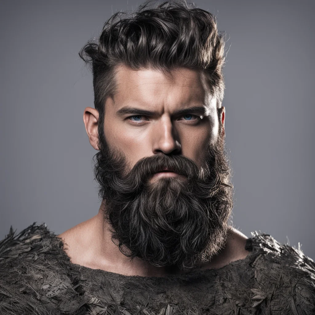 man warrior beard good looking trending fantastic 1