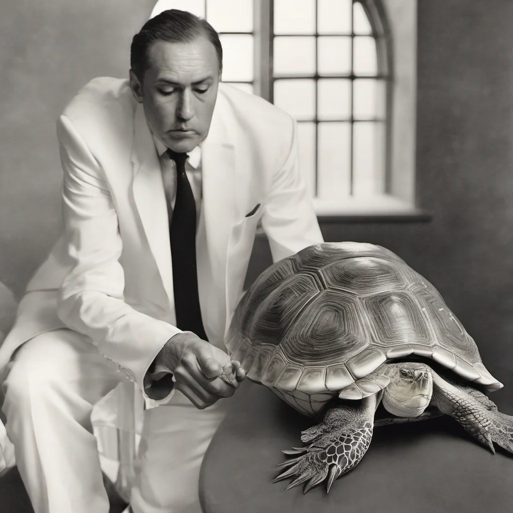 aiman wearing white suit but having head of a turtle  good looking trending fantastic 1