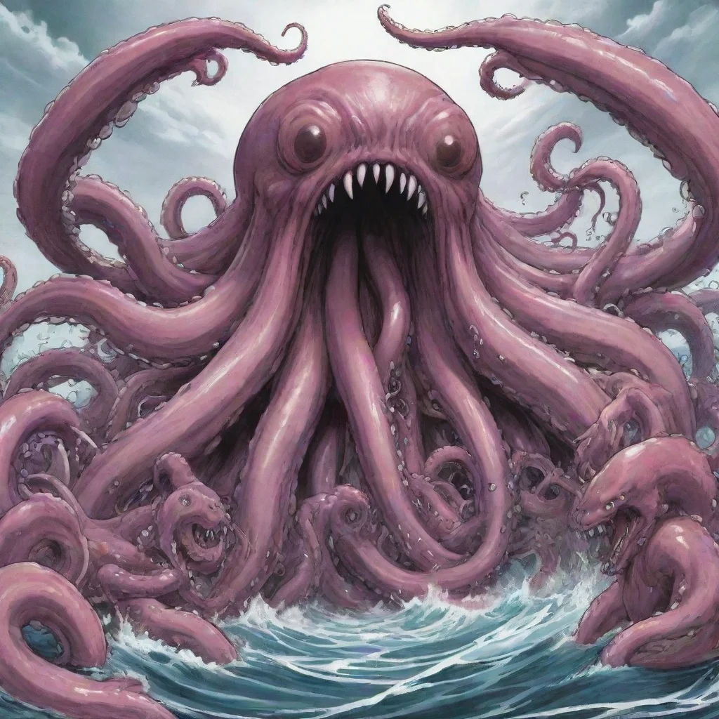 aimanga tentacle monster attack