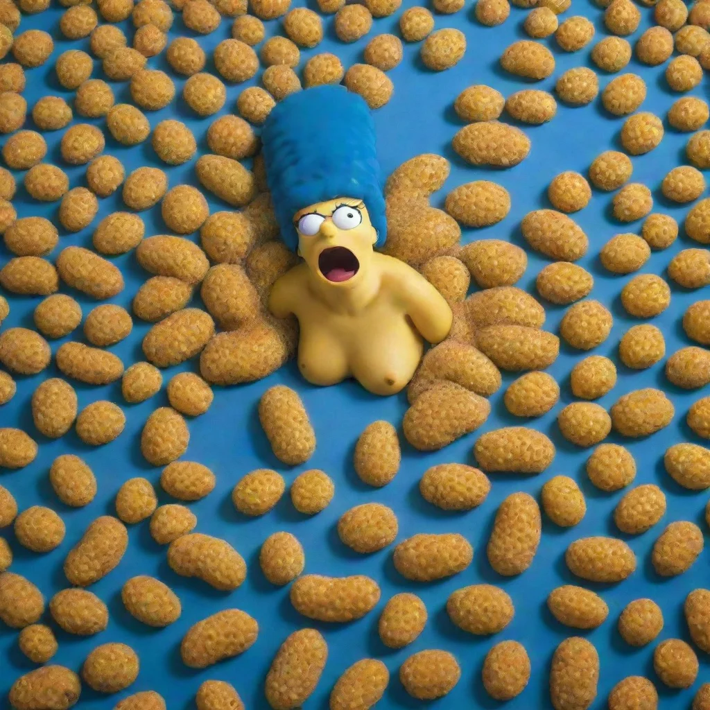 marge simpson bed of ants trypophobia