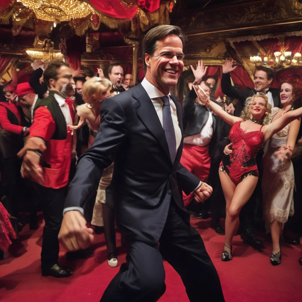 mark rutte dancing in moulin rouge good looking trending fantastic 1
