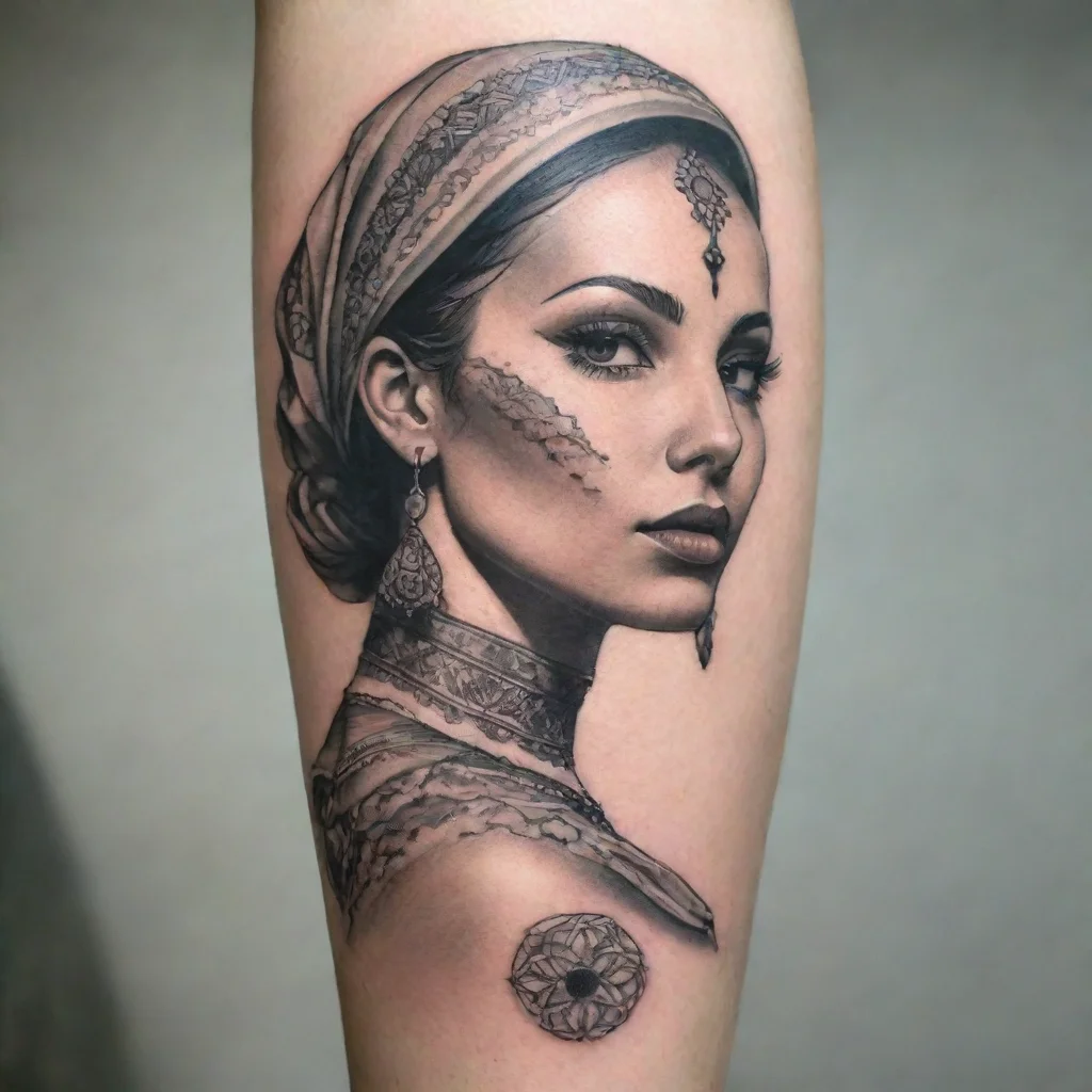 aimarocco woman fine line tattoo