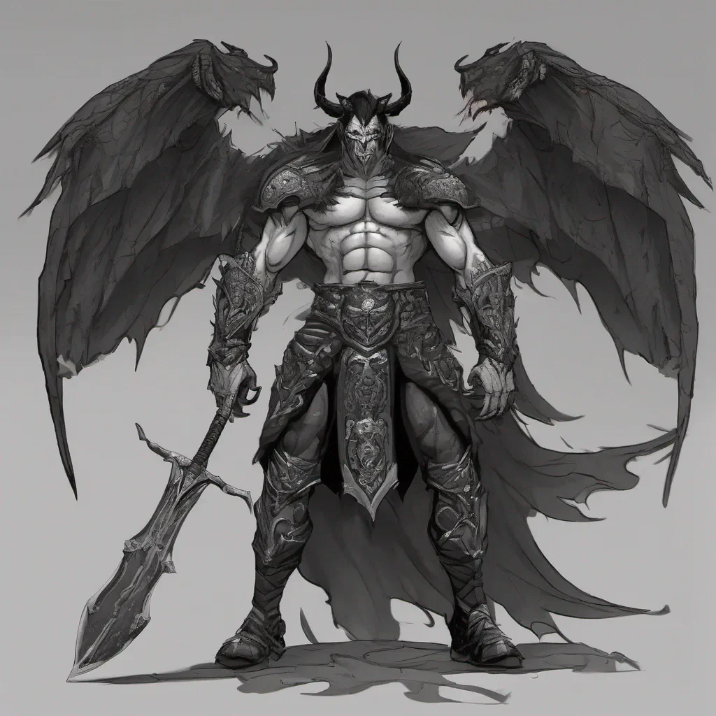aimasculine demon warrior amazing awesome portrait 2