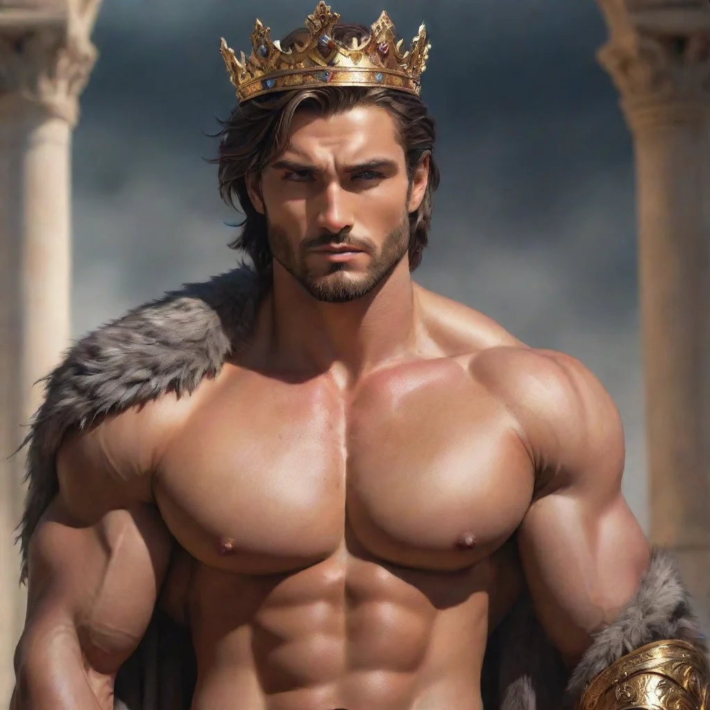 aimasculine fantasy art handsome king stunning hd aesthetic abs