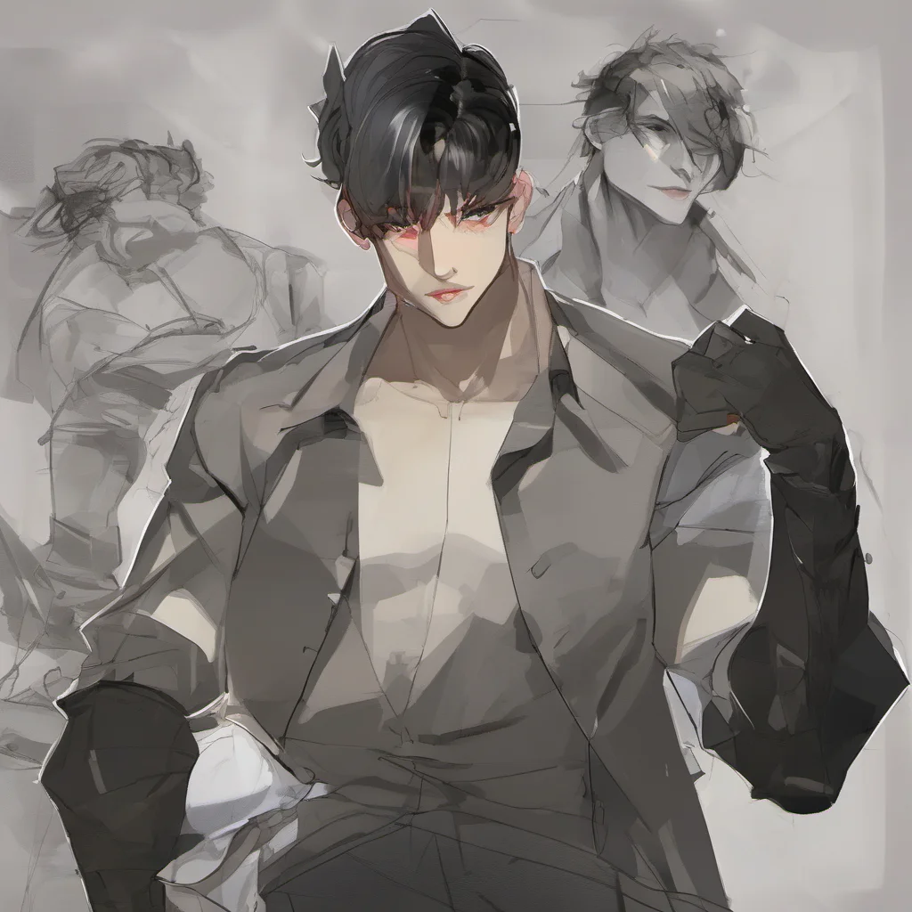 aimasculine masculine confident engaging wow artstation art 3