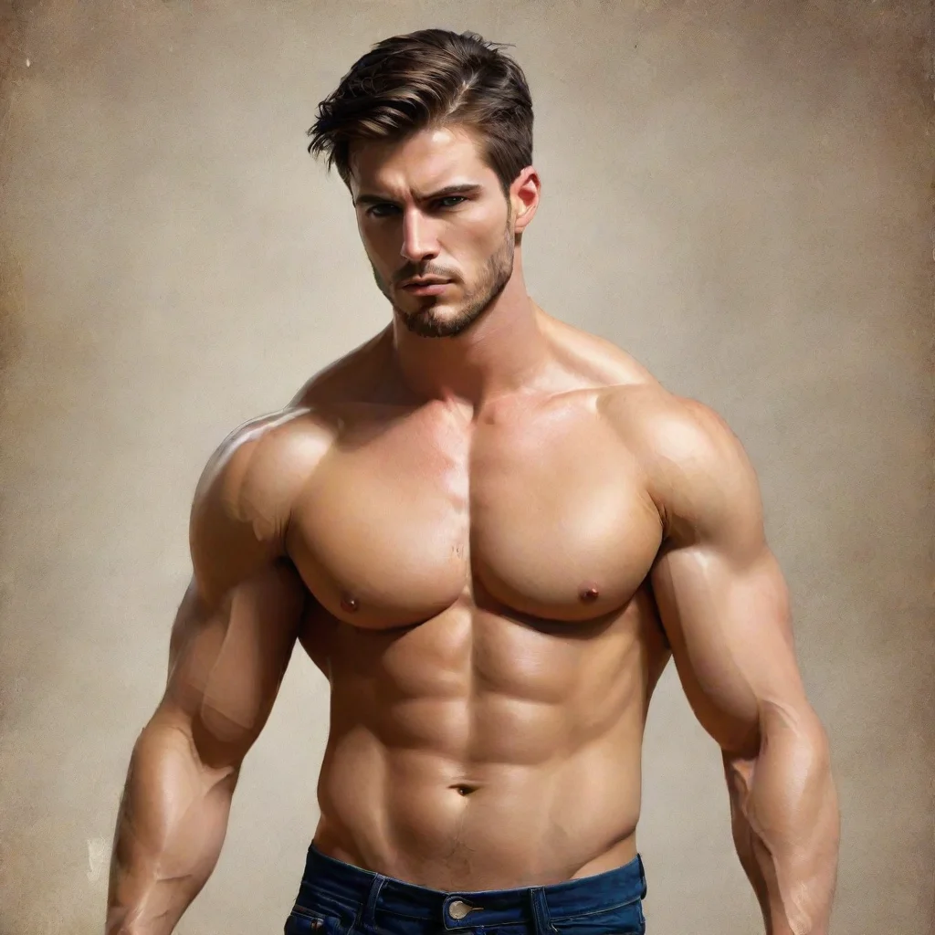 aimasculine masculine digital art