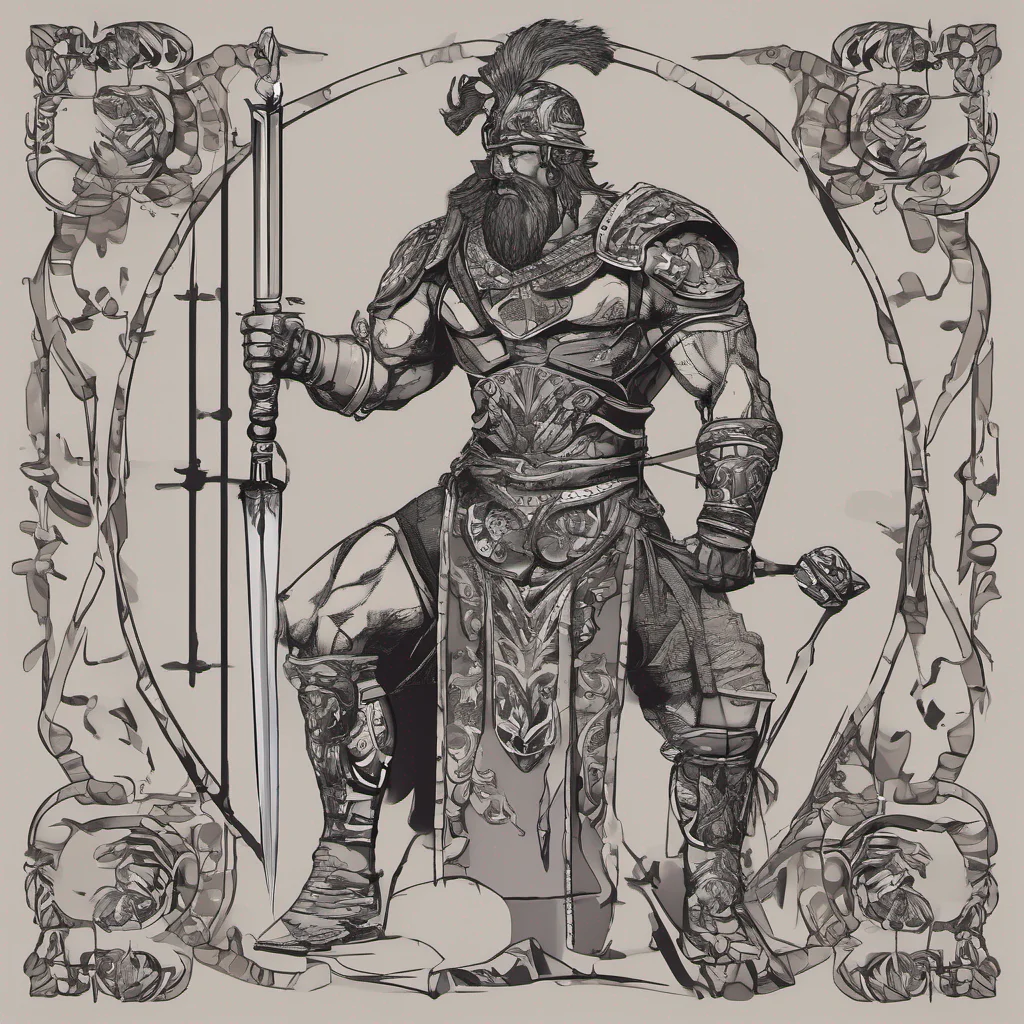 aimasculine warrior amazing awesome portrait 2