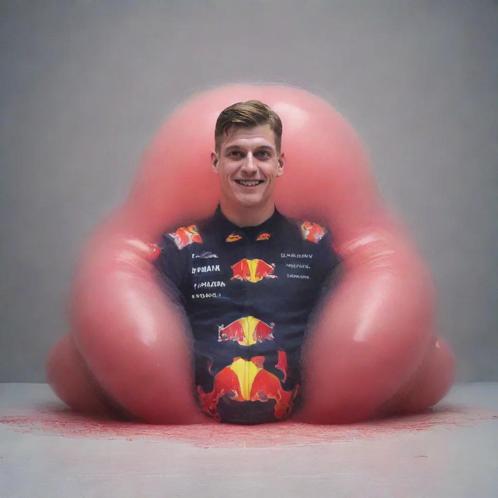 aimax verstappen as a blob art