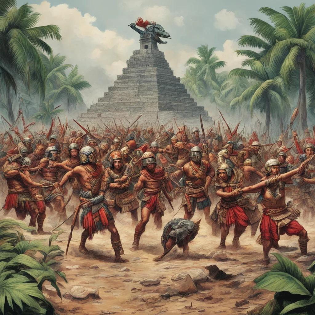 mayan war amazing awesome portrait 2