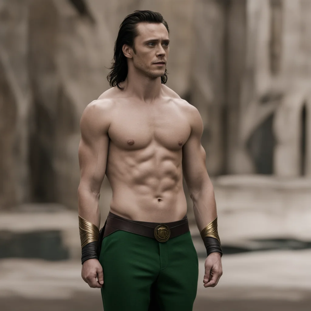 mcu loki shirtless amazing awesome portrait 2