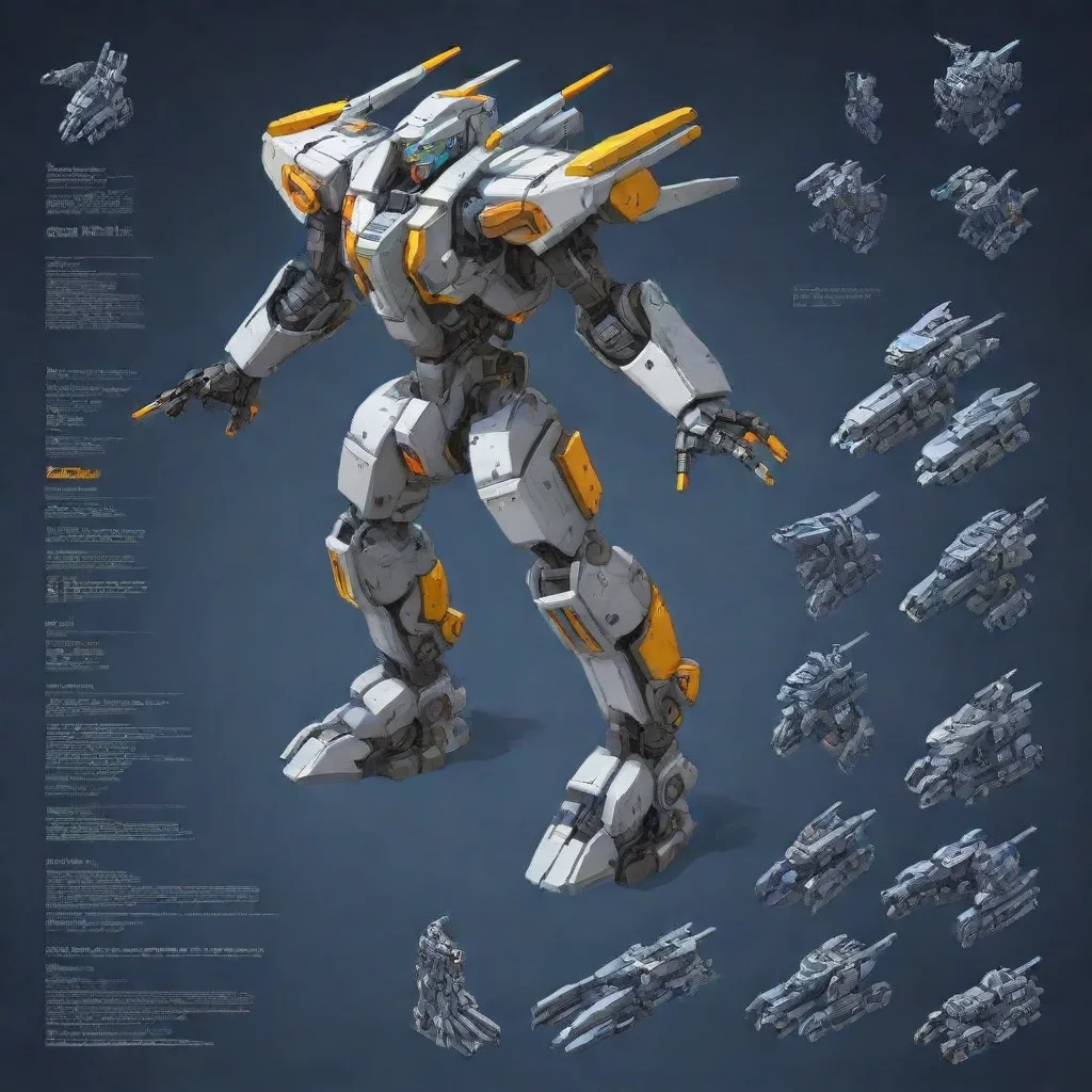 mecha isometric apritesheet
