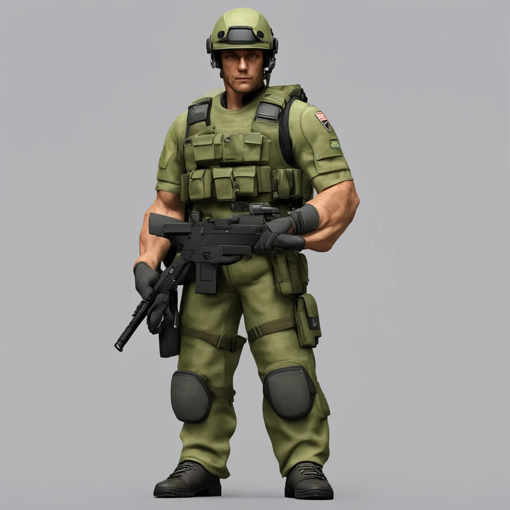 aimge soldier tf2 with multicam confident engaging wow artstation art 3