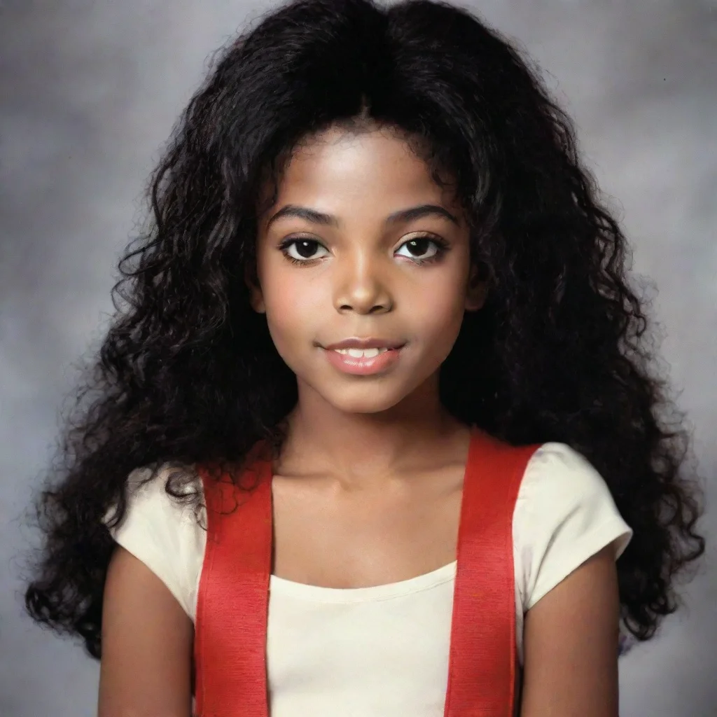 aimichael jackson as a girl