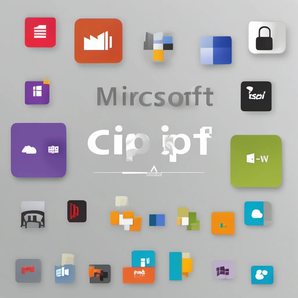 microsoft clip video streaming service icon logo minimalistic amazing awesome portrait 2