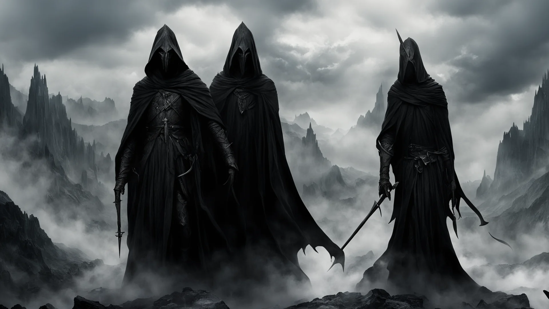 aimiddle earth nazgul confident engaging wow artstation art 3 wide