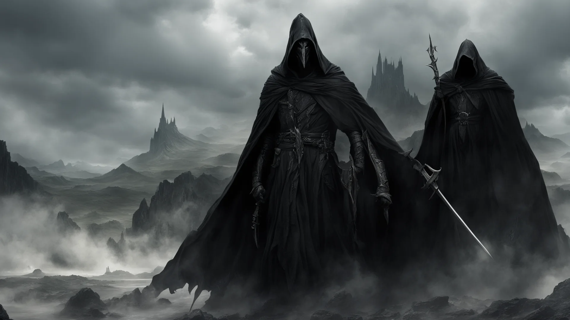 middle earth nazgul wide