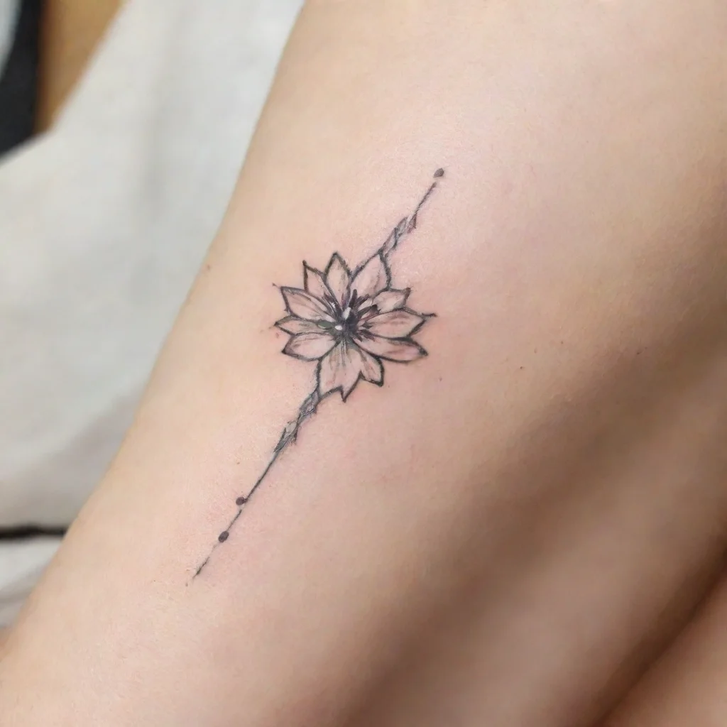 mini tattoo fine line