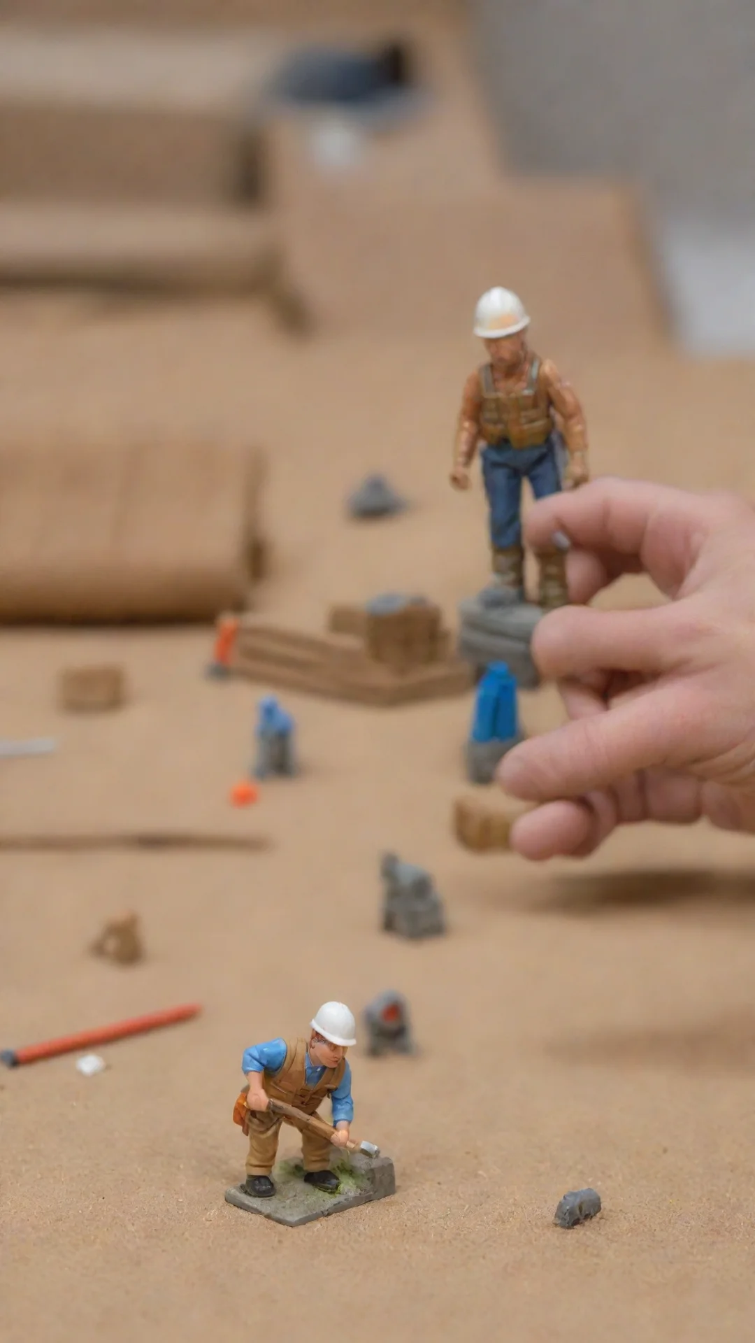 miniature builder tall