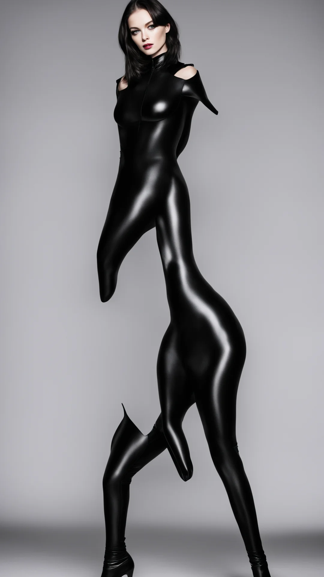 aimistress black catsuit good looking trending fantastic 1 tall