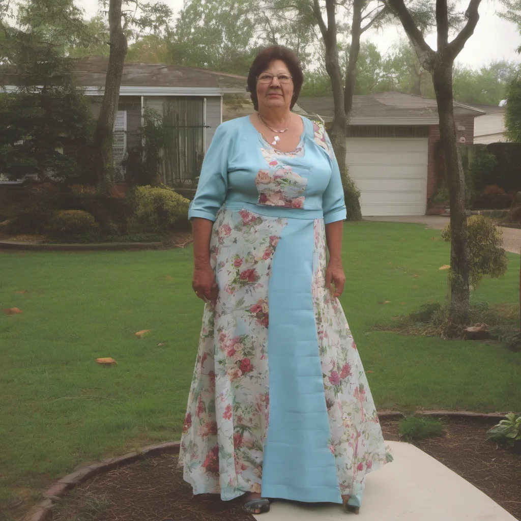 mom in dress amazing awesome portrait 2