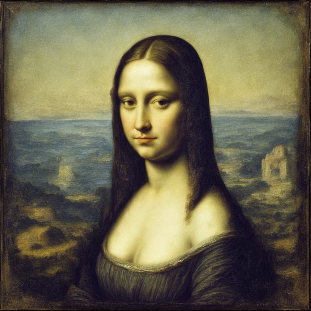 mona lisa amazing awesome portrait 2