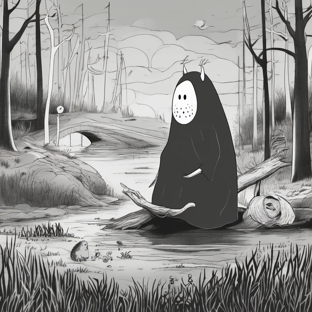 moomin groke amazing awesome portrait 2