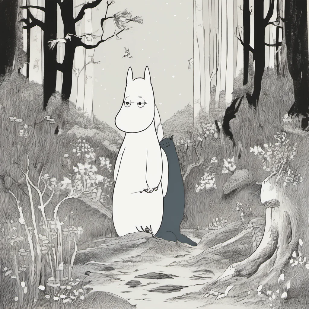 moomin groke good looking trending fantastic 1