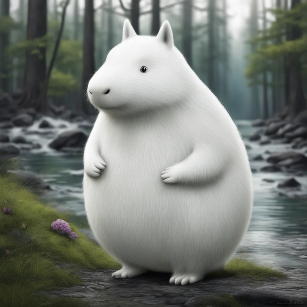 moomin realistic amazing awesome portrait 2