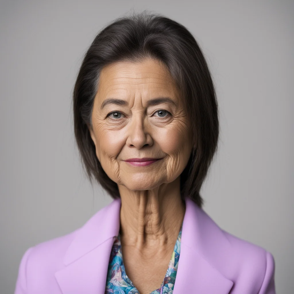 aimujer mayor asustada