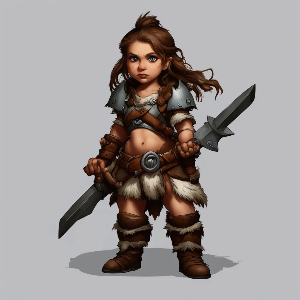 aimunchkin barbarian female