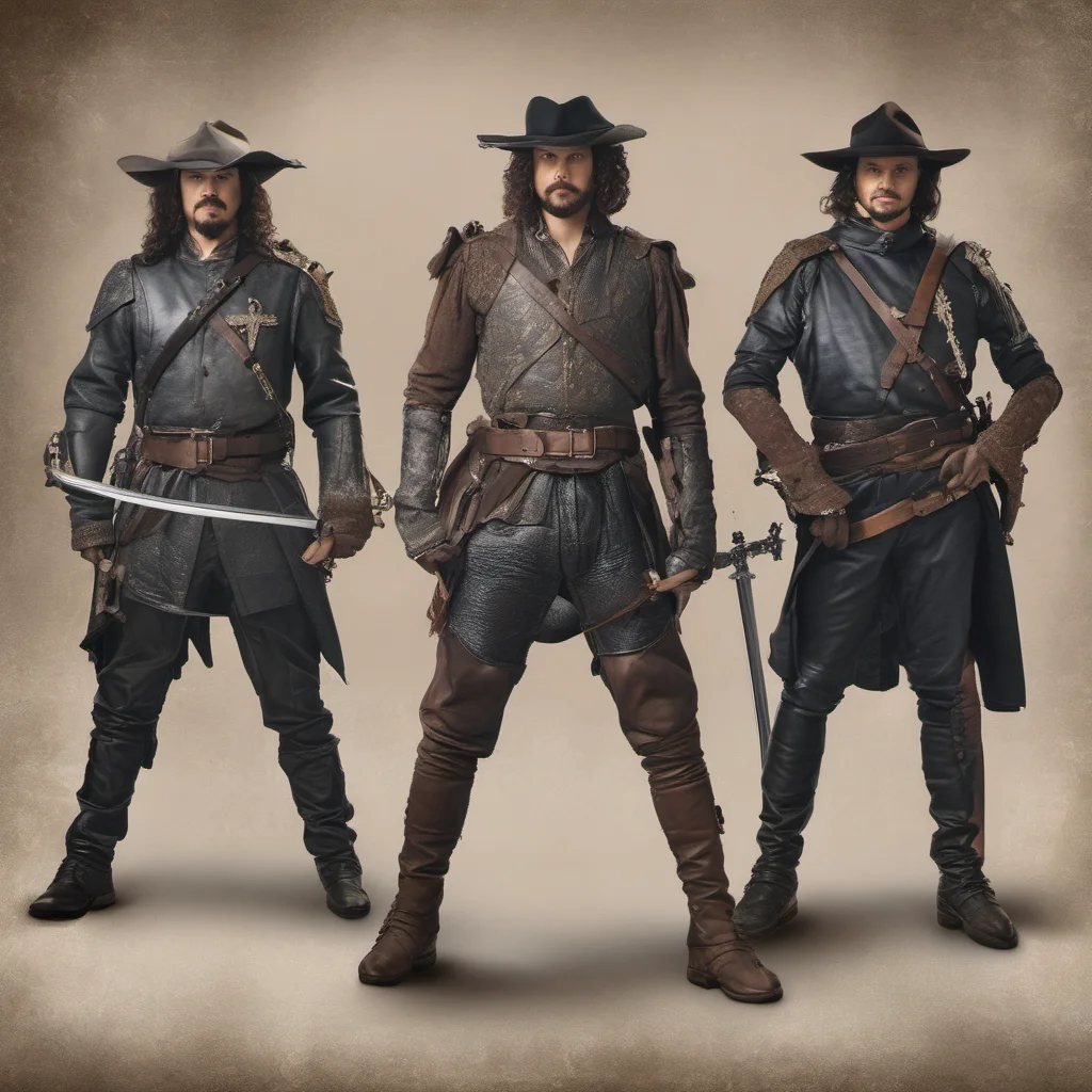 aimusketeers confident engaging wow artstation art 3
