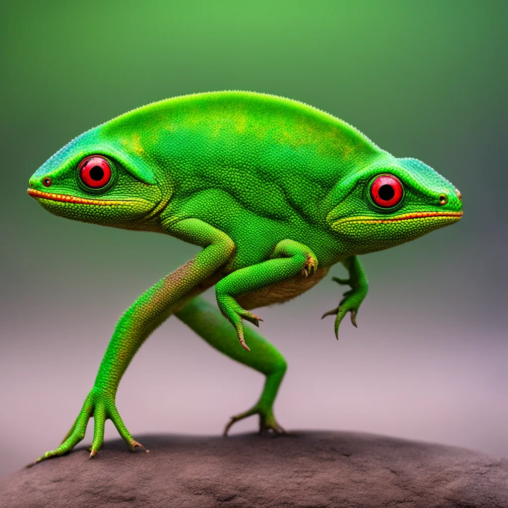 mutant chameleon amazing awesome portrait 2
