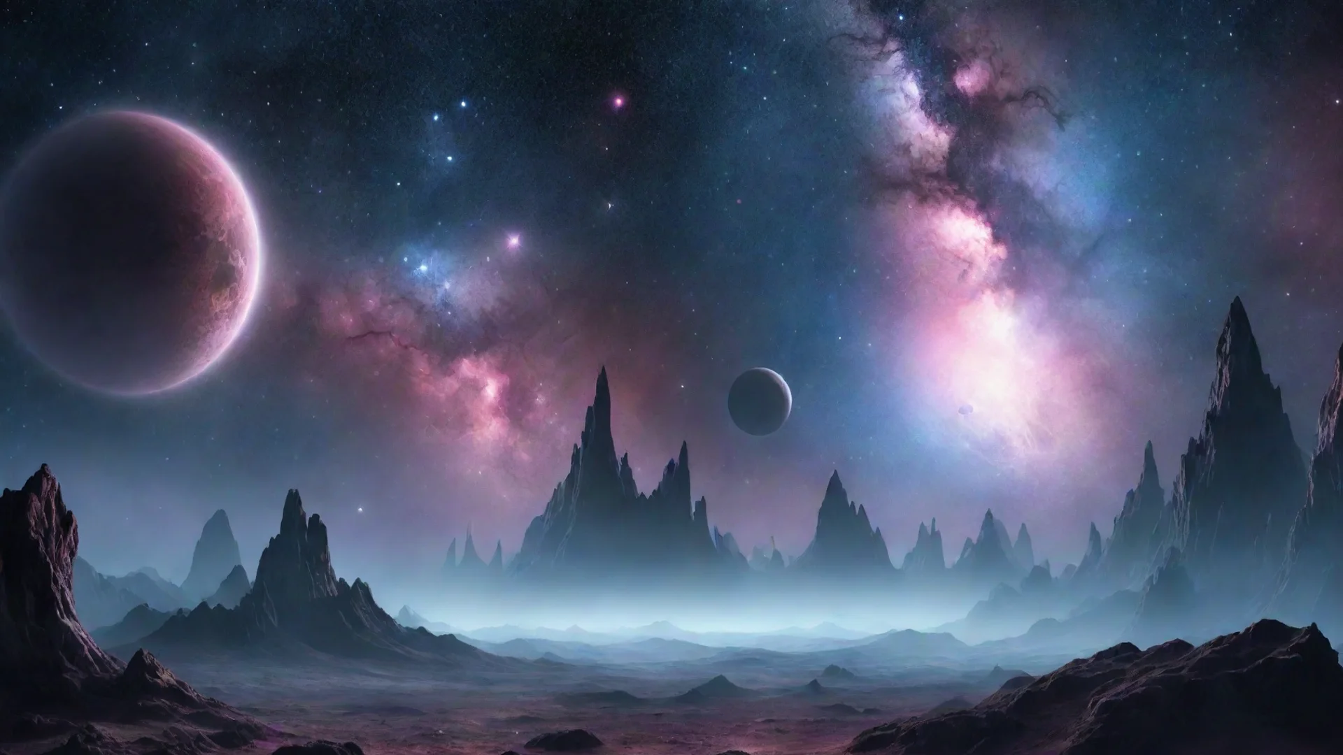 aimystical space scene hdwidescreen