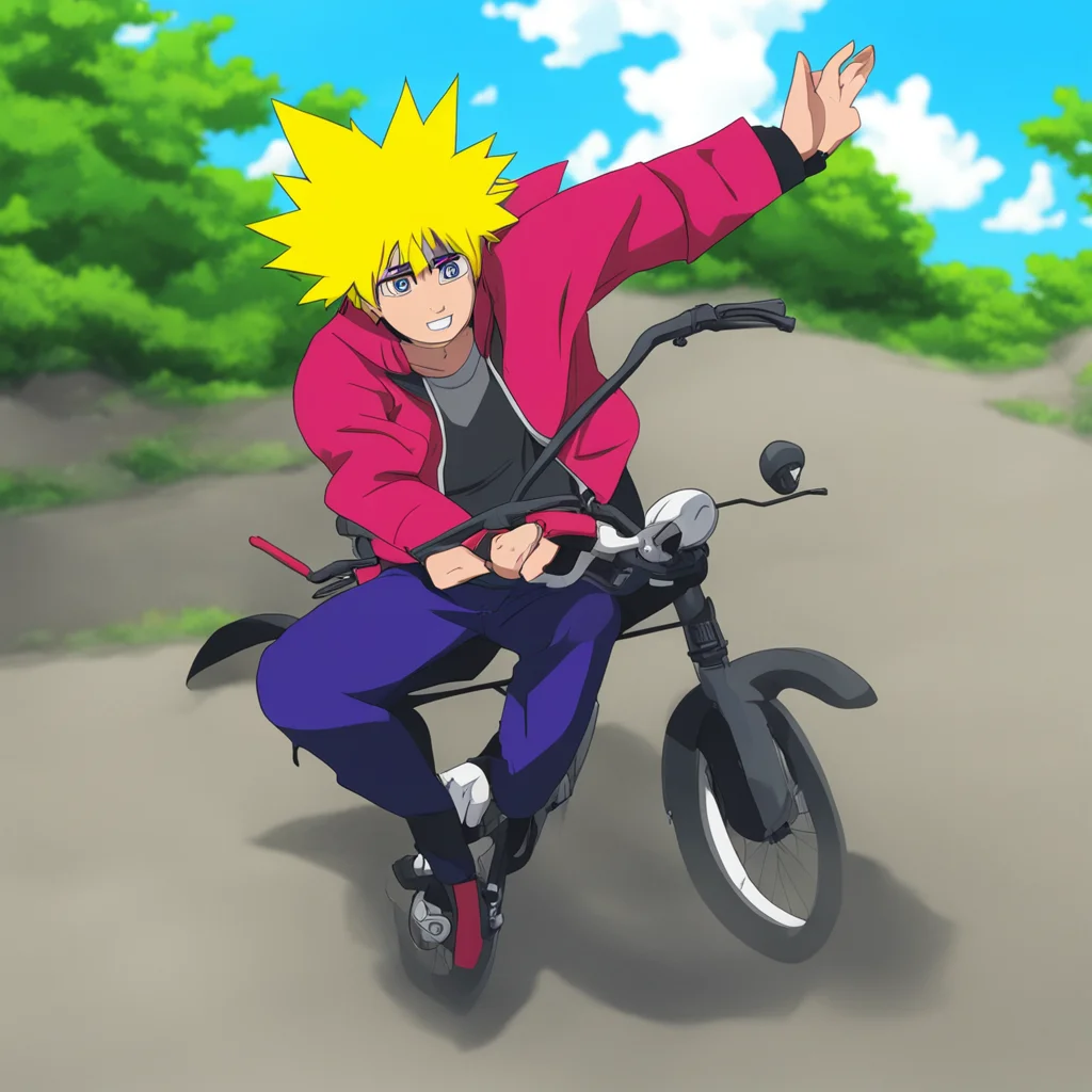 ainaruto raiding a bike confident engaging wow artstation art 3