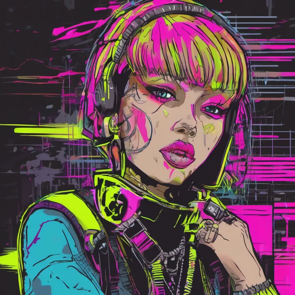 aineon punk confident engaging wow artstation art 3