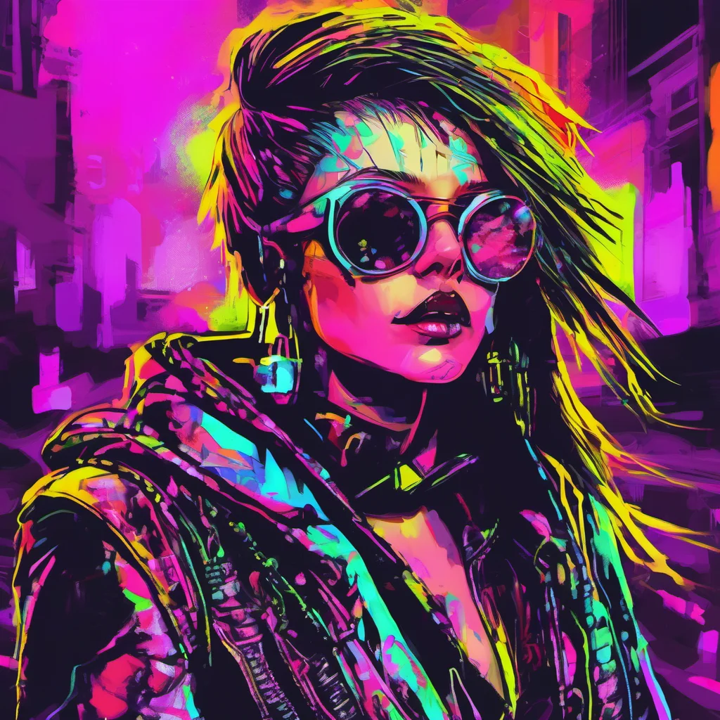 aineon punk digital art confident engaging wow artstation art 3