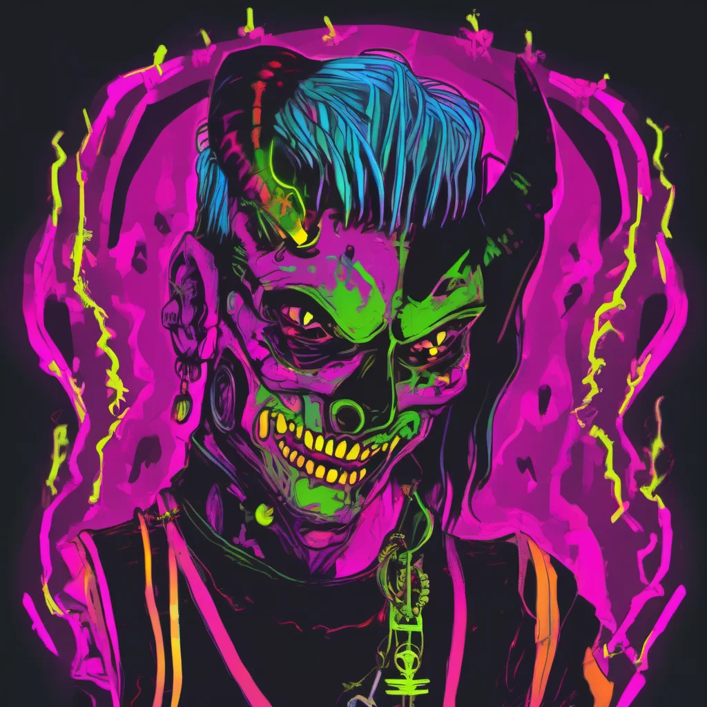 aineon punk friendly demon amazing awesome portrait 2