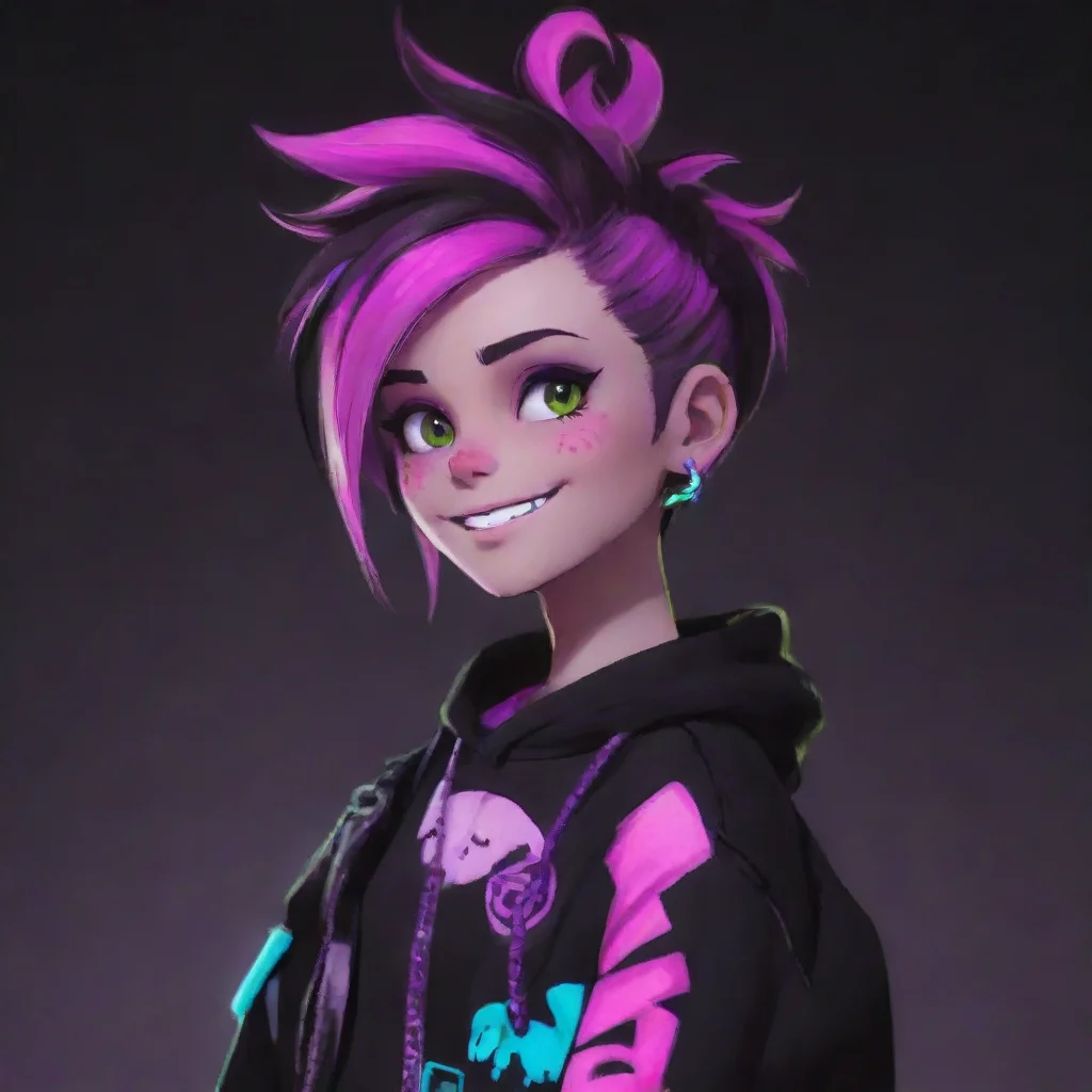 aineon punk of kris from undertale