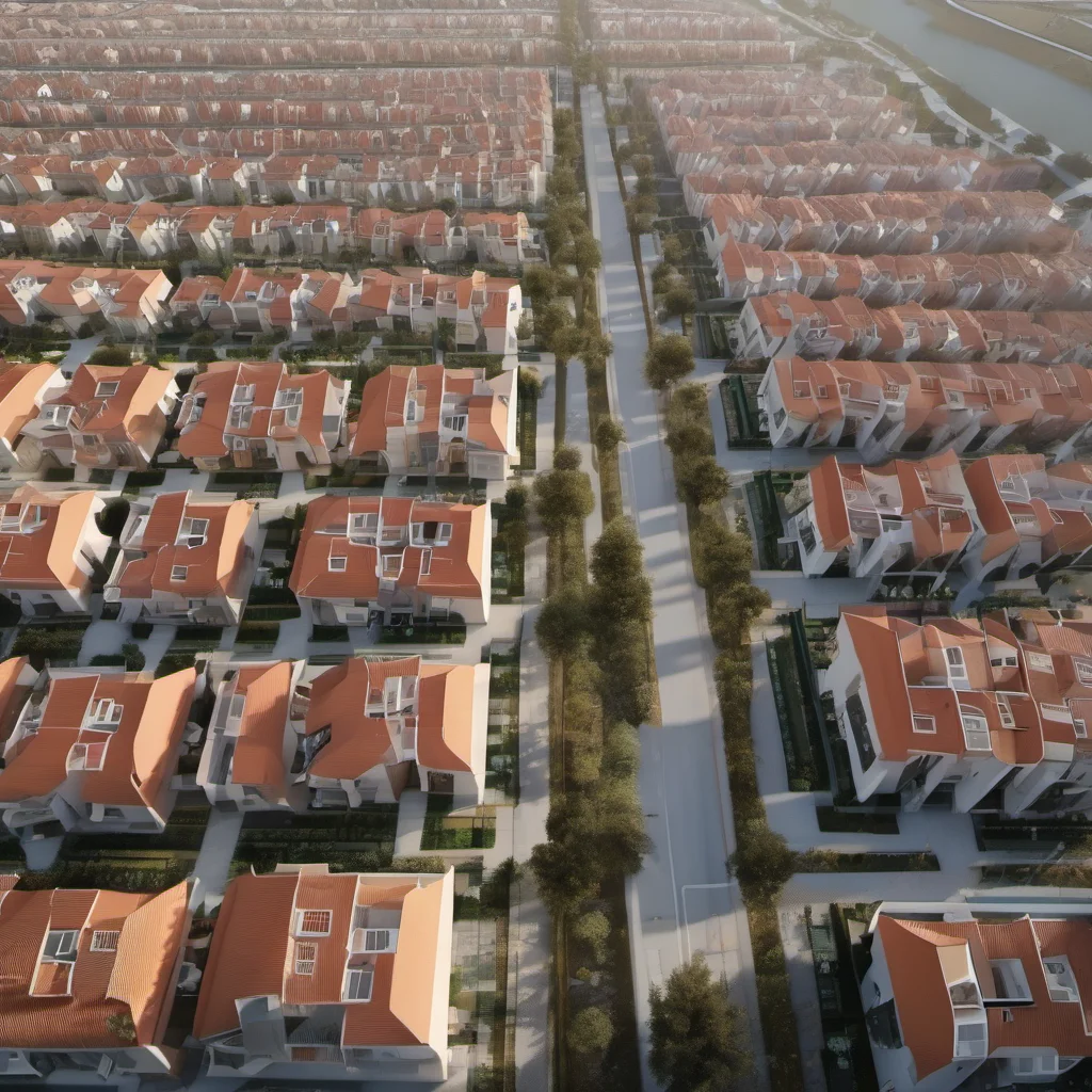 ainew city with new detached houses good looking trending fantastic 1