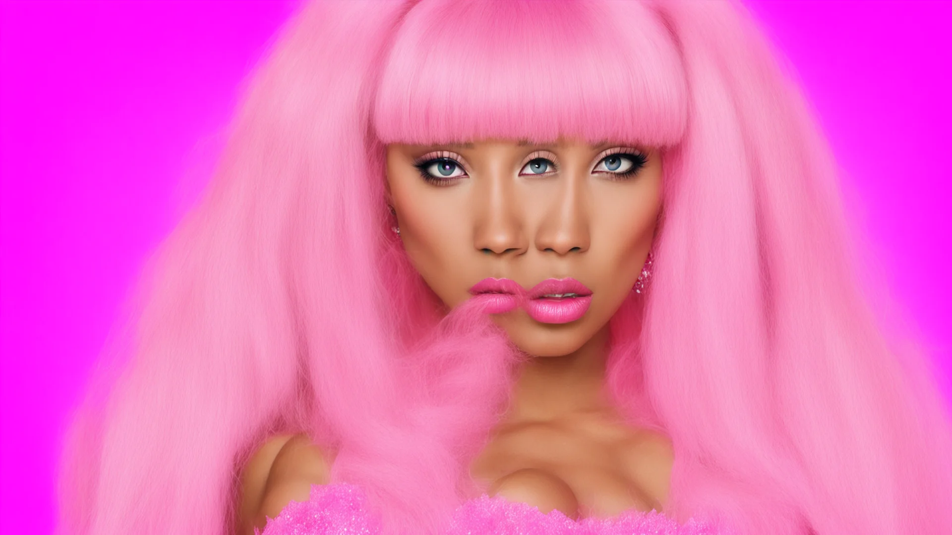 ainicki minaj pink friday  wide