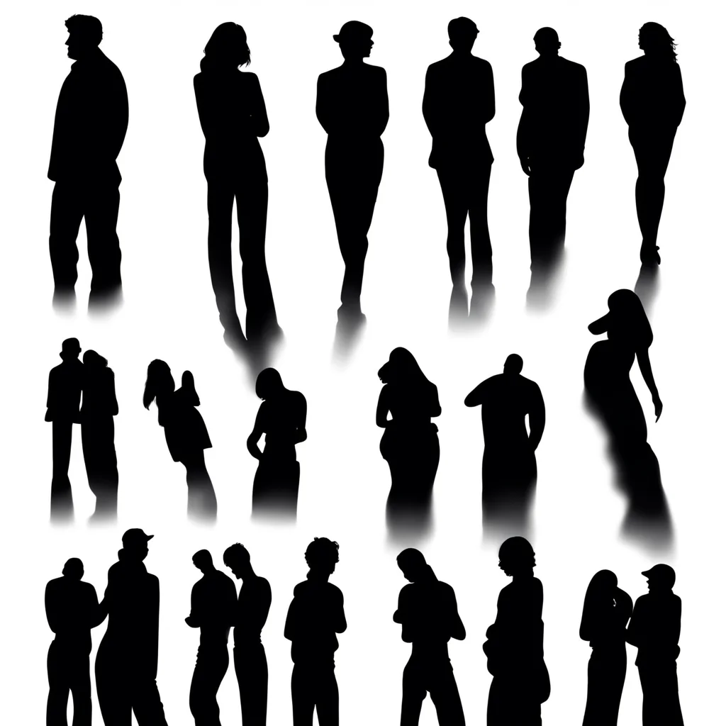 night club silhouettes amazing awesome portrait 2