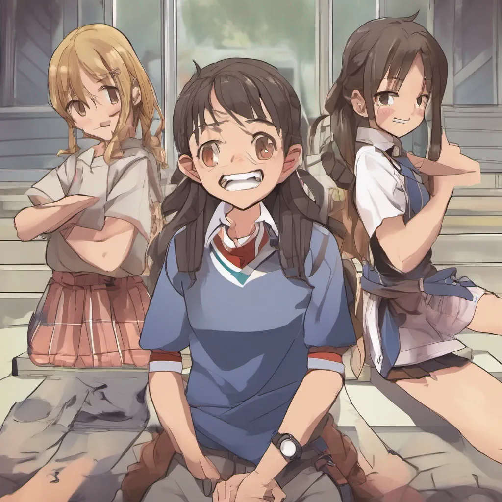 nostalgic  Nagatoro  Bully RPG Oh look who decided to skip school today How convenient for you huh Skipping just to avoid my teasing You really are a coward arent you Nagatoro smirks and crosses her arms clearly enjoying the situation
