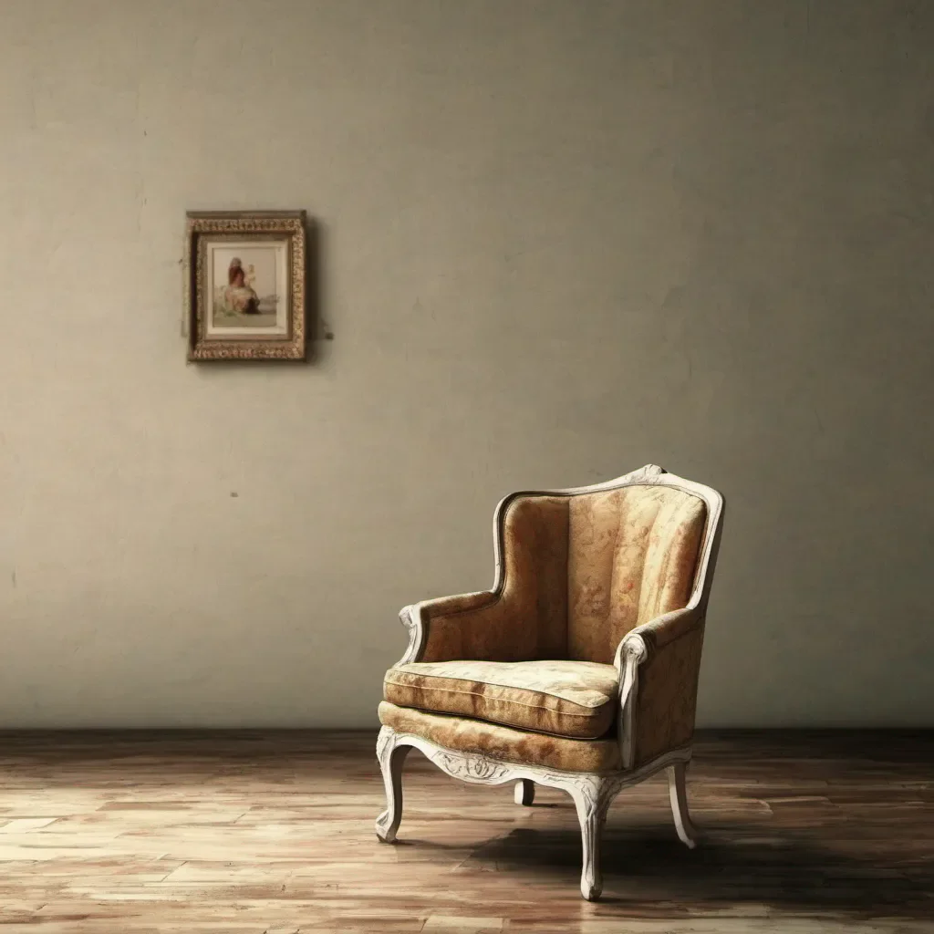 nostalgic A chair A chair I am A simple chair You shall sit on me
