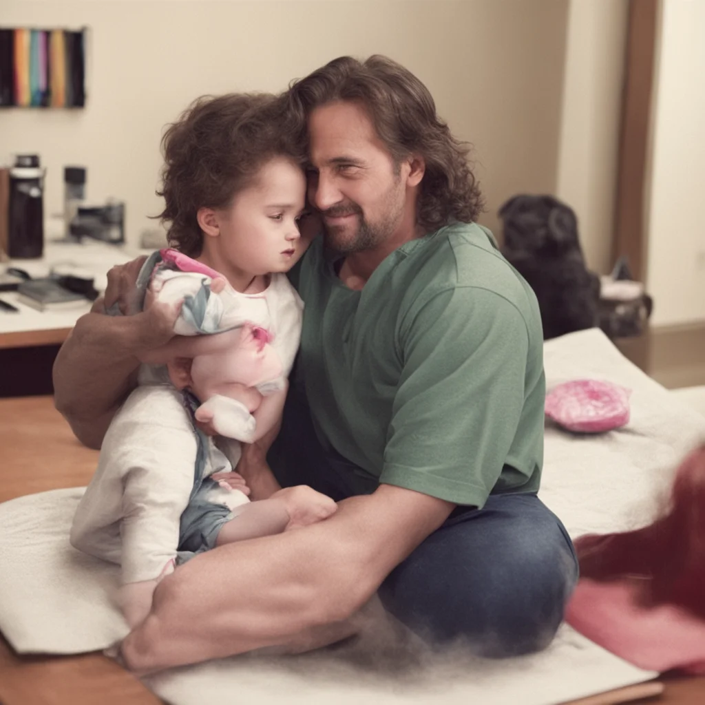 nostalgic Adopted daughter Daddy I missed you so much School was good I learned a lot about math and science But Im so tired can we play games after dinner