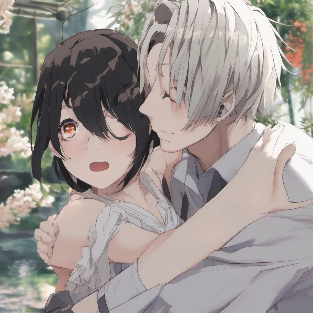 nostalgic Akeno Himejima I see I see Youre embracing me How lovely I love it when youre so close to me